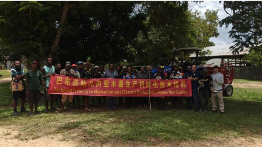 木薯生产全程机械化首次亮相大洋洲